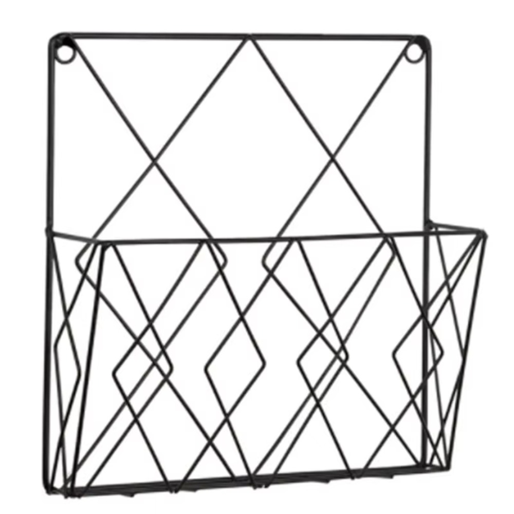 Magazine Holder Rack - Porta Revistas Metálico de Pared, Organizador