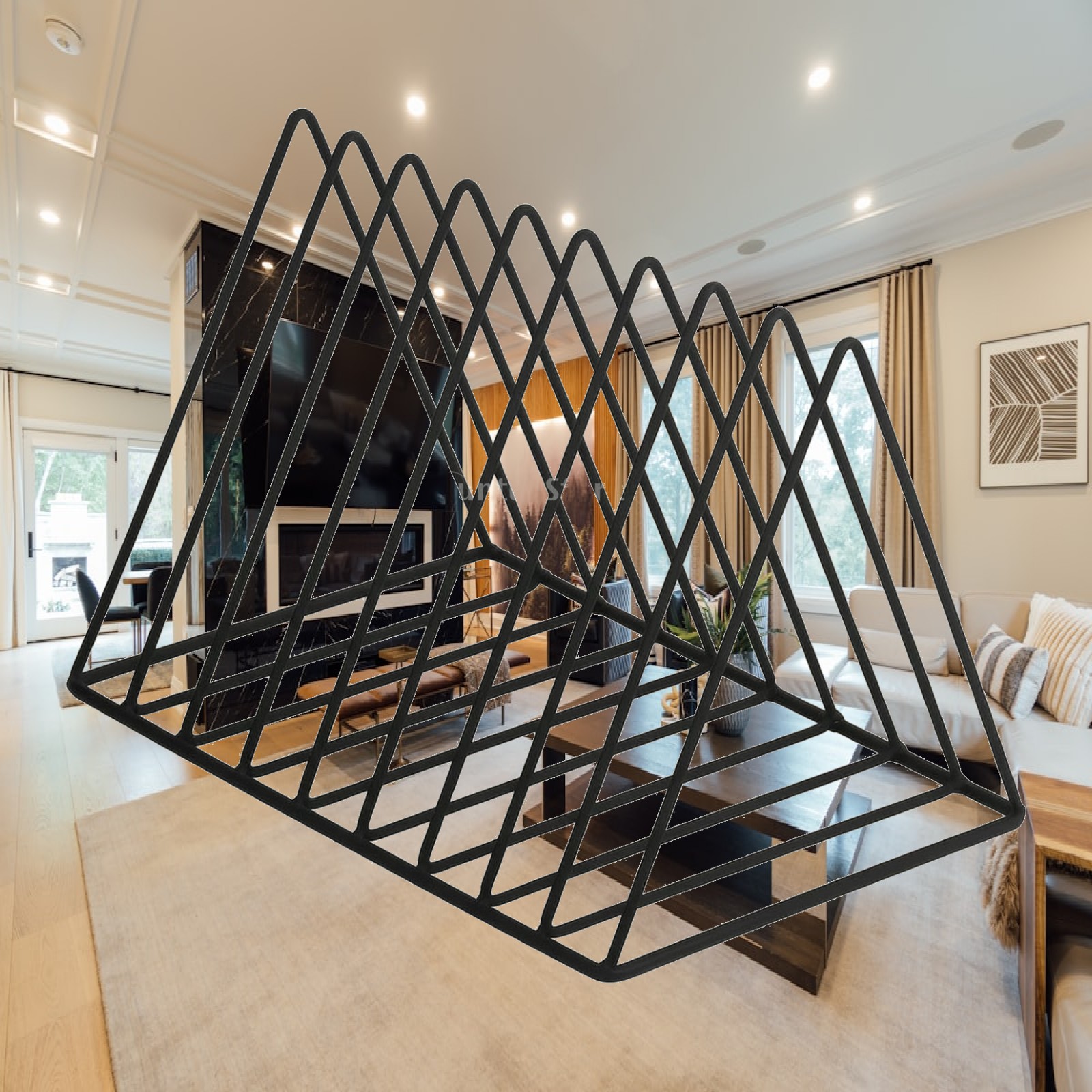 Organizador de escritorio de a - Magazine Holder Rack reseña y precio