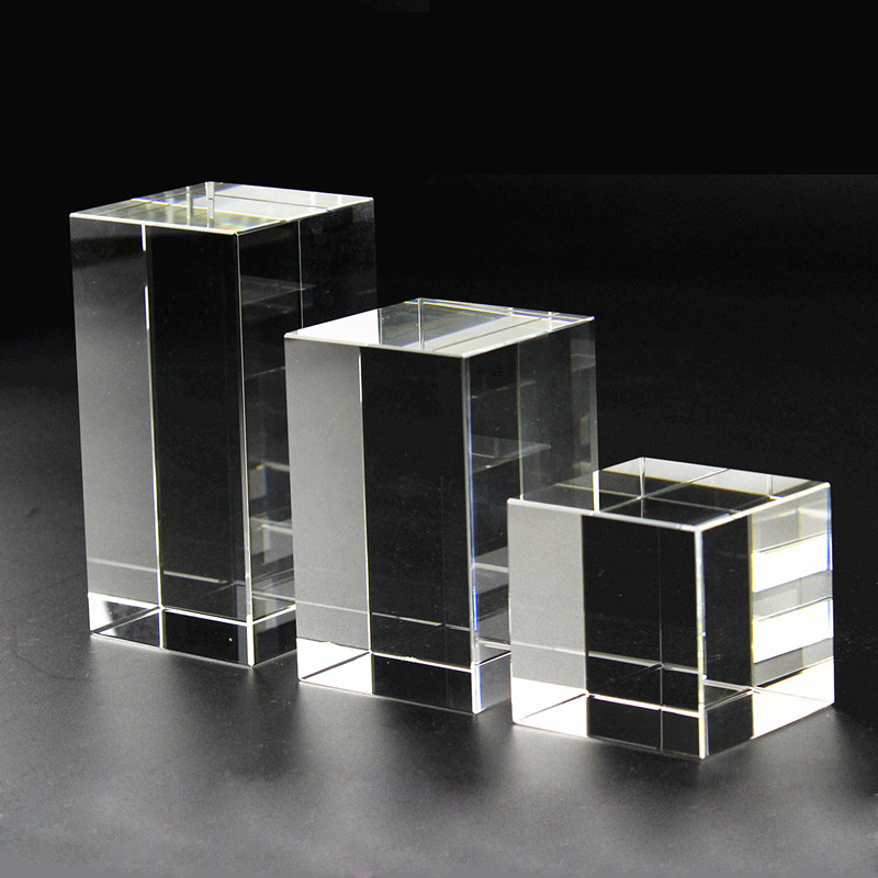 Cubo de Cristal Óptico K9 xToo - Paper Weight Crystal reseña y precio