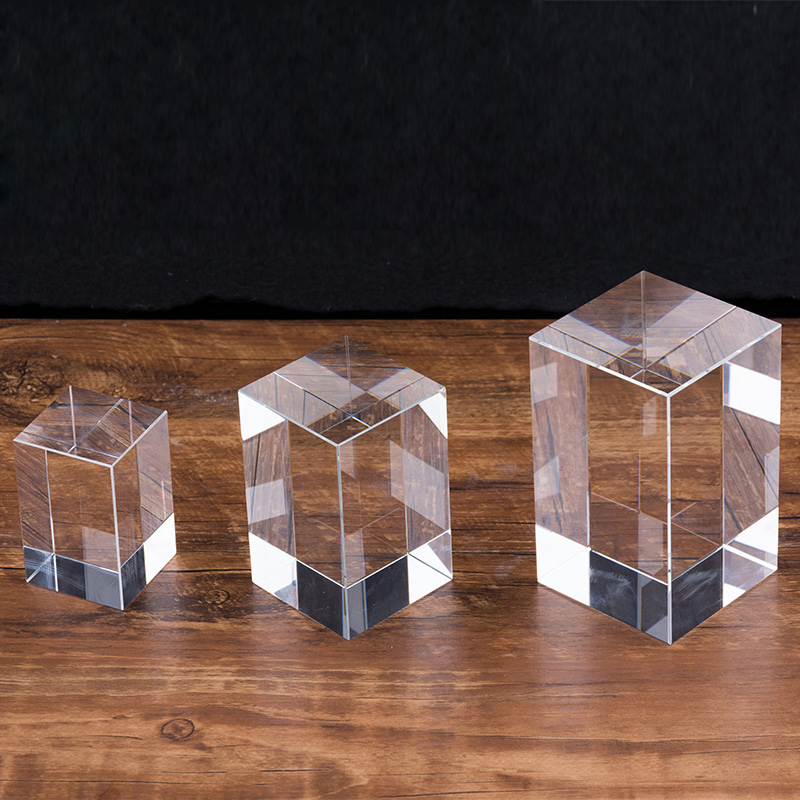 Cubo de Cristal Óptico K9 xToo - Paper Weight Crystal reseña y precio