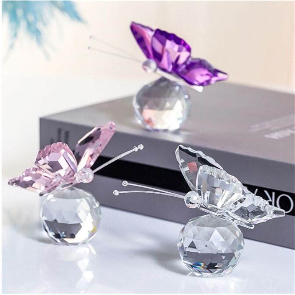 Estatuilla de mariposa de cris - Paper Weight Crystal reseña y precio