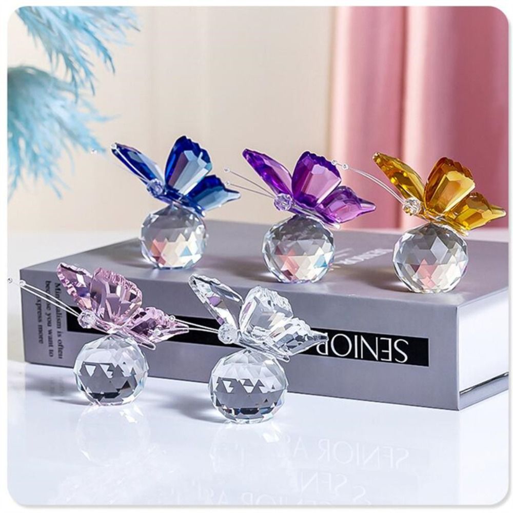 Estatuilla de mariposa de cris - Paper Weight Crystal reseña y precio